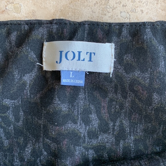 Jolt Leopard Print Leggings - Picture 4 of 5